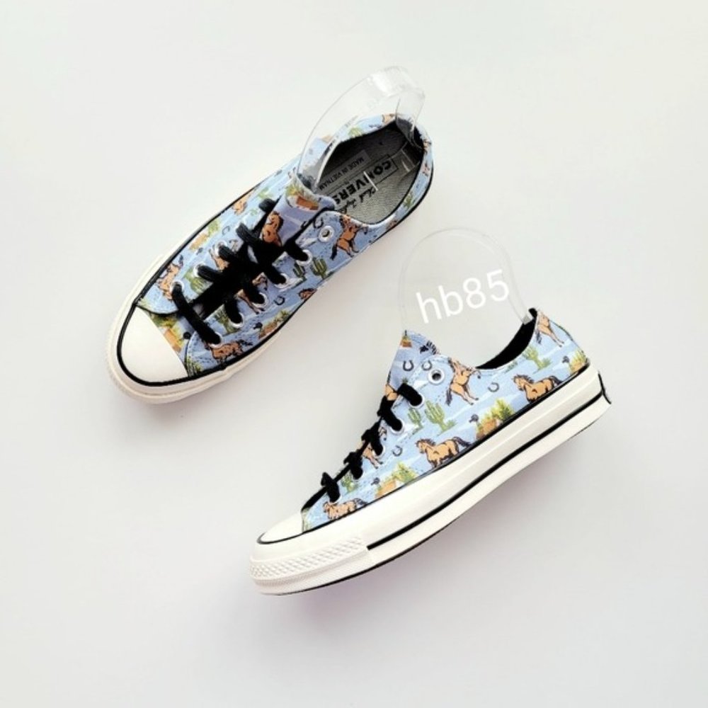 Converse Chuck 70 Ox Washed Denim Egret Women's 13 - Picture 2 of 6